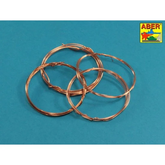 Aber ADZ-3 Wires set (diameter 0.5, 0.7, 0.9, 1.1mm, length 1m each)