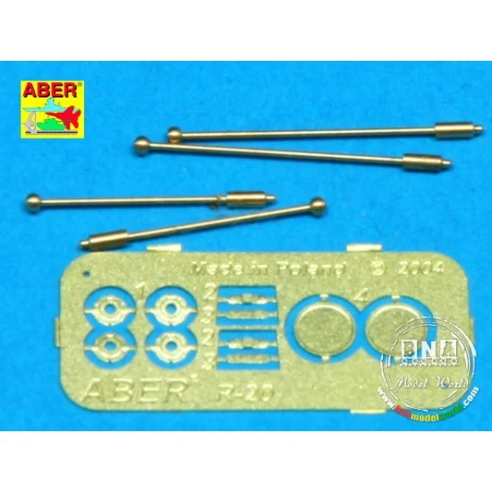 Aber R-20 1/35 Width Indicators for German SdKfz.234 (4pcs)