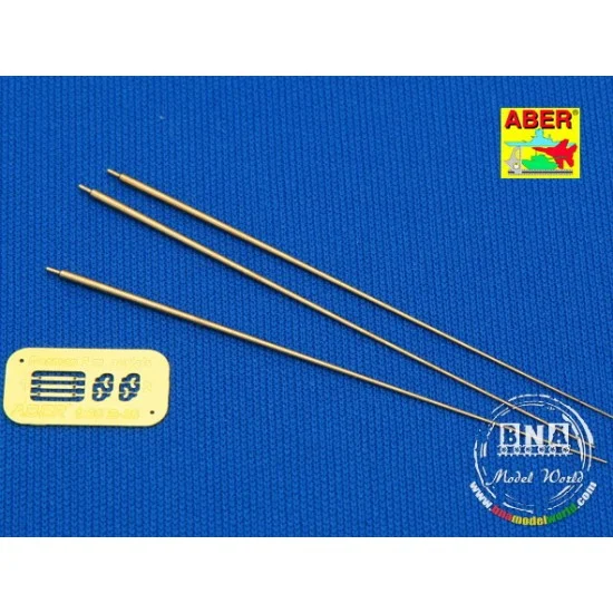 Aber R-26 1/35 German 2m Aerials (3pcs)