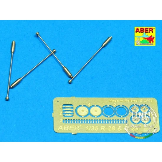 Aber R-29 1/35 Width Indicator for German SdKfz.231/232 (4pcs)