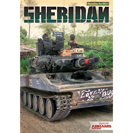 Abrams Squad Magazine AS1010-SHE Modelling the M551 Sheridan (English, 136 pages)