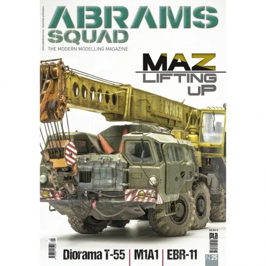 Abrams Squad Magazine AS25 The Modern Modelling Magazine - Abrams Squad Issue No.25 (English, 72 pages)