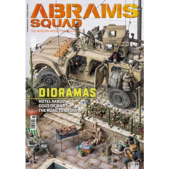Abrams Squad Magazine AS26 The Modern Modelling Magazine - Abrams Squad Issue No.26 (English, 72 pages)
