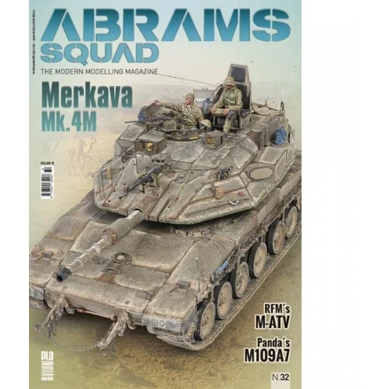 Abrams Squad Magazine AS32 The Modern Modelling Magazine - Abrams Squad Issue No. 32 (English, 72 pages)