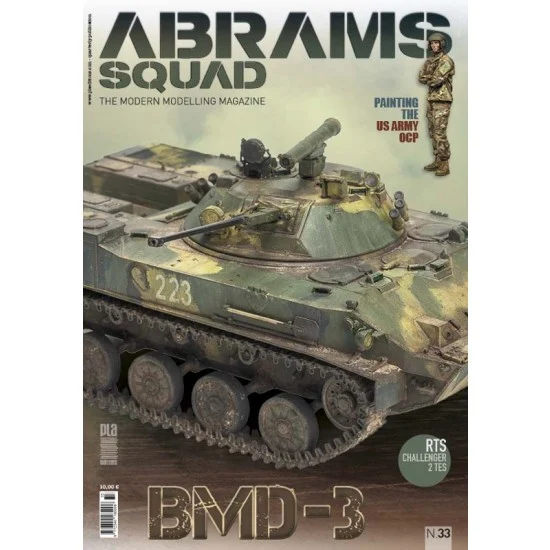 Abrams Squad Magazine AS33 The Modern Modelling Magazine - Abrams Squad Issue No.33 (English, 72 pages)