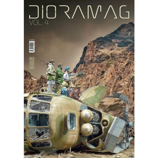 Abrams Squad Magazine DIO04 Dioramag Vol.04 (English, 92 pages) - Modelling Publication