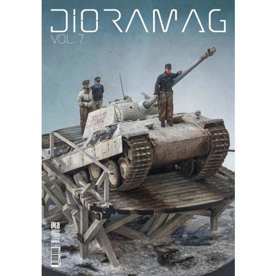 Abrams Squad Magazine DIO07 Dioramag Vol.07 (English, 96 pages) - Modelling Publication