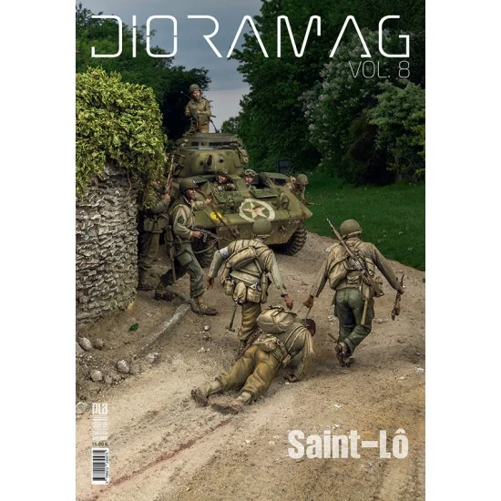 Abrams Squad Magazine DIO08 Dioramag Vol.08 Saint-Lo (English, 96 pages)