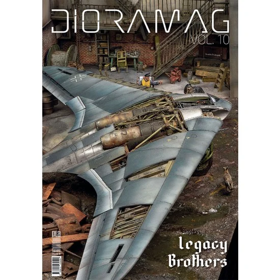 Abrams Squad Magazine DIO10 Dioramag Vol.10 Legacy Brothers (English, 96 pages) - Modelling Publication