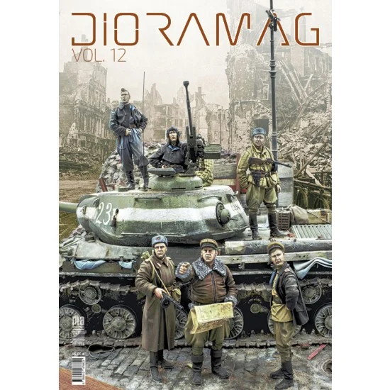 Abrams Squad Magazine DIO12 Dioramag Vol.12 Race to the Reichstag (96 pages, English) - Modelling Publication