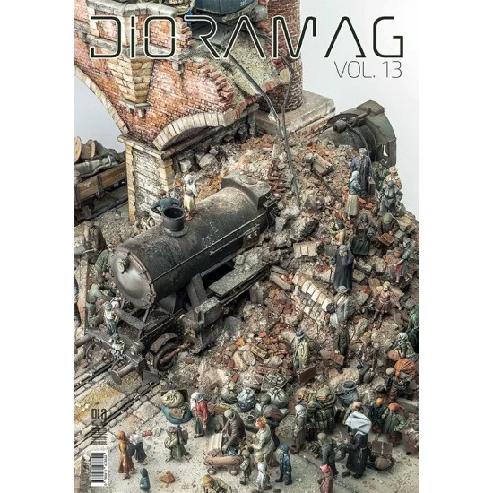 Abrams Squad Magazine DIO13 Dioramag Vol.13 The Price of War (English, 96 pages) - Modelling Publication