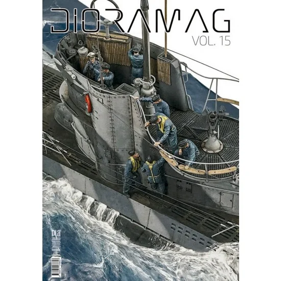 Abrams Squad Magazine DIO15 Dioramag Vol.15 Atlantic Wolf (English, 96 pages) - Modelling Publication
