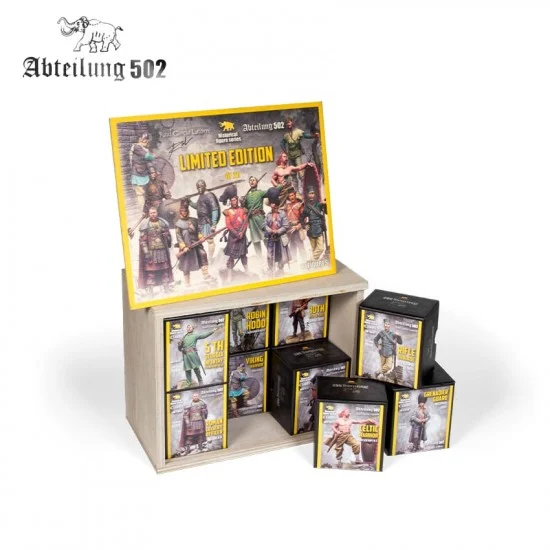 Abteilung 502 ABT1023 54mm Scale Historical 20 Figures Set , Raul Garcia Latorre [Limited Edition Box] - Model Figures