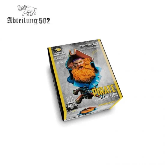 Abteilung 502 ABT1027 1/12 Pirate Captain 1700 (resin bust) - Model Figures