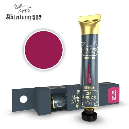 Abteilung 502 ABT1106 High Quality Dense Acrylic Paint - Magenta (20ml tube)
