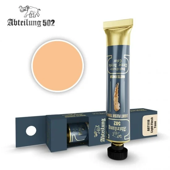 Abteilung 502 ABT1118 High Quality Dense Acrylic Paint - Light Flesh Tone (20ml tube)
