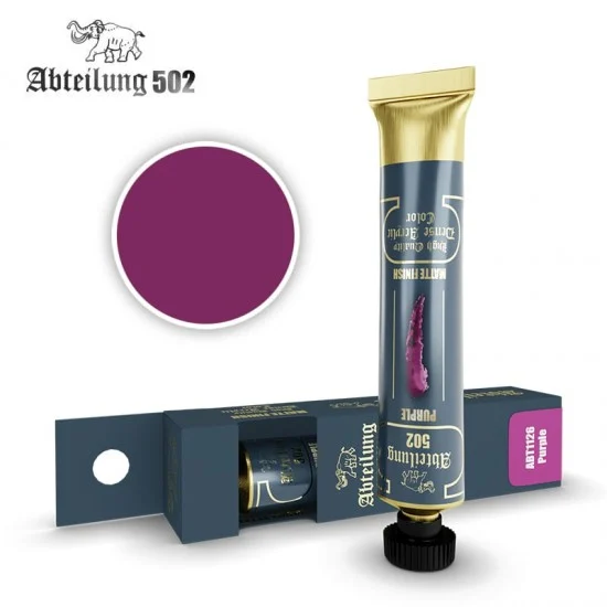 Abteilung 502 ABT1126 High Quality Dense Acrylic Paint - Purple (20ml tube)