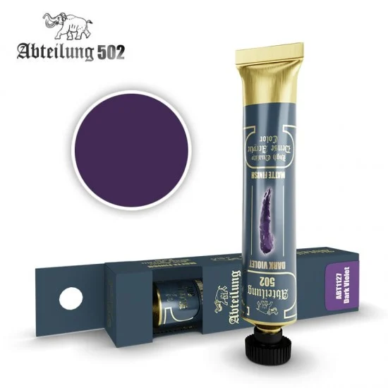 Abteilung 502 ABT1127 High Quality Dense Acrylic Paint - Dark Violet (20ml tube)