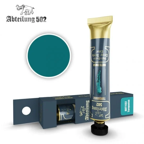 Abteilung 502 ABT1132 High Quality Dense Acrylic Paint - Turquoise (20ml tube)