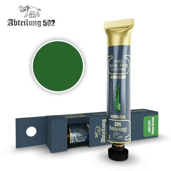Abteilung 502 ABT1137 High Quality Dense Acrylic Paint - Deep Green (20ml tube)