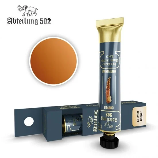 Abteilung 502 ABT1150 High Quality Dense Acrylic Paint - Copper (20ml tube)