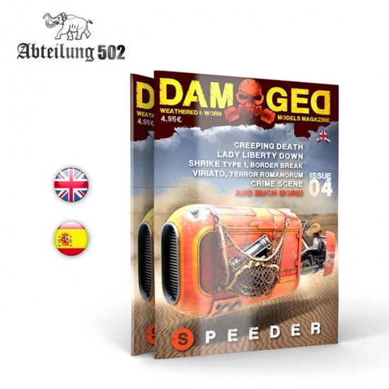 Abteilung 502 ABT707 Damaged Magazine Issue No.4 - Speeder (English, 76 pages)
