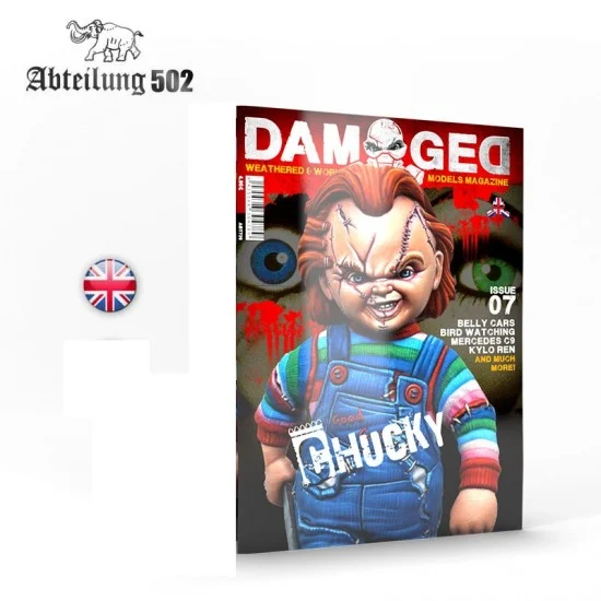 Abteilung 502 ABT726 Damaged Magazine Issue No.7 - Worn and Weathered Models (English)