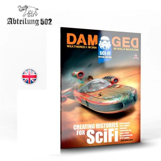 Abteilung 502 ABT732 Damaged Magazine Special - Scifi Book (English, 116 pages)