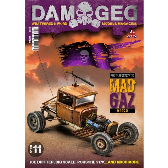 Abteilung 502 ABT740 Damaged Magazine Issue No. 11 - Worn and Weathered Models (English, 72 pages)