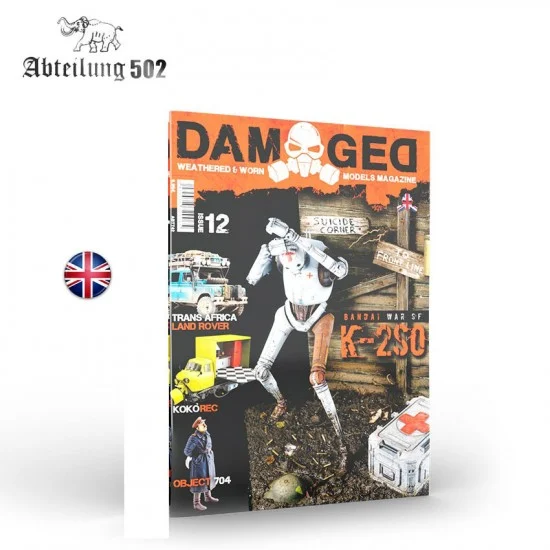 Abteilung 502 ABT742 Damaged Magazine Vol. 12 - Bandai War of K-2SO (English, 76 pages)