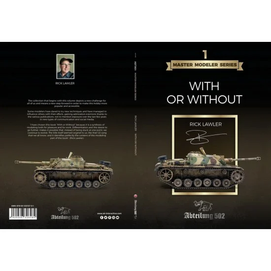Abteilung 502 ABT801 Master Modeler Series #1 With or Without By Rick Lawler (English, 116 pages) - Modelling Publication