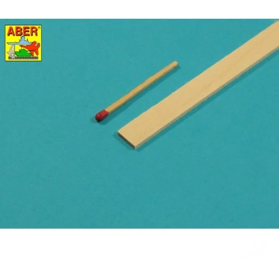Aber WL2x10 Limewood Slats (2mm x 10mm x 245mm, 7pcs) - Hobby Tools & Supplies