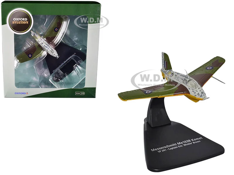 Messerschmitt Me 163B Komet Rocket Plane VF 241 Captain Eric 'Winkle' Brown "Oxford Aviation" Series 1/72 Diecast Model Airplane by Oxford Diecast - Messerschmitt Models