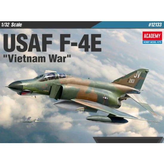 Academy 12133 1/32 Vietnam War USAF McDonnell Douglas F-4E Phantom II