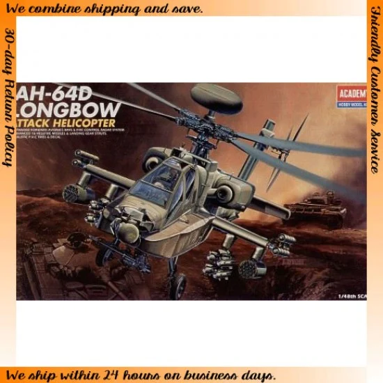 Academy 12268 1/48 Boeing AH-64D Apache Longbow