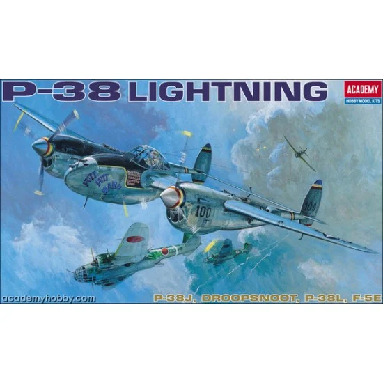 Academy 12282 1/48 Lockheed P-38 Lightning