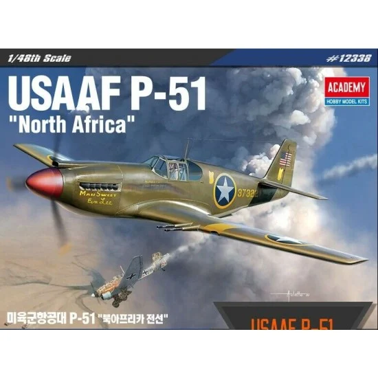 Academy 12338 1/48 USAAF P-51 Mustang "North Africa"
