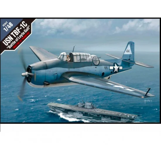 Academy 12340 1/48 USN Grumman TBF-1C Avenger, Battle of Leyte Gulf