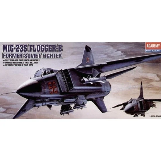 Academy 12445 1/72 Mikoyan MiG-23S Flogger-B