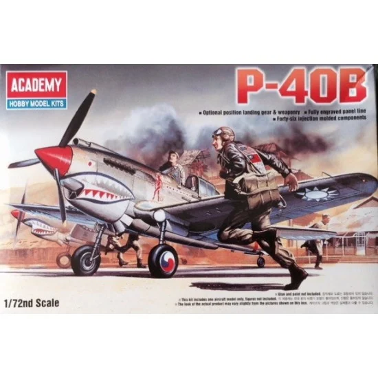 Academy 12456 1/72 Curtiss P-40B Tomahawk