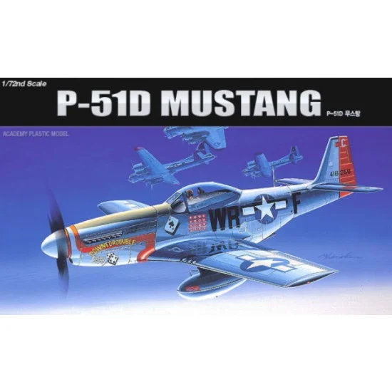 Academy 12485 1/72 North-American P-51D Mustang
