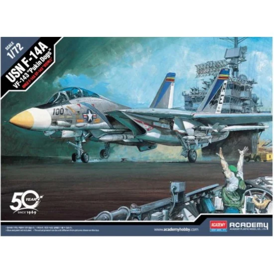 Academy 12563 1/72 USN F-14A VF-143 "Pukin Dogs"