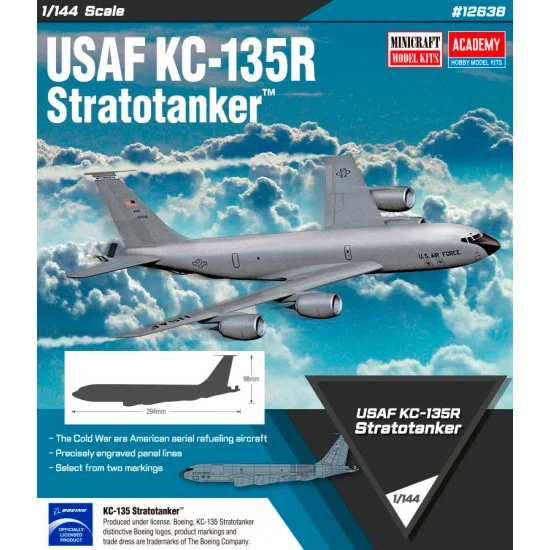Academy 12638 1/144 USAF Boeing KC-135R Stratotanker