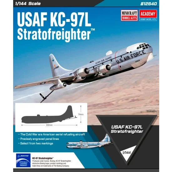 Academy 12640 1/144 USAF Boeing KC-97L Stratofreighter