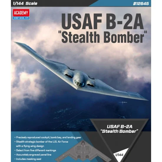 Academy 12645 1/144 USAF B-2A ''Stealth Bomber''
