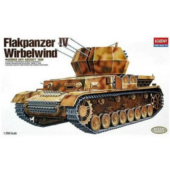 Academy 13236 1/35 Flakpanzer IV Wirbelwind - Military Vehicles & Tanks