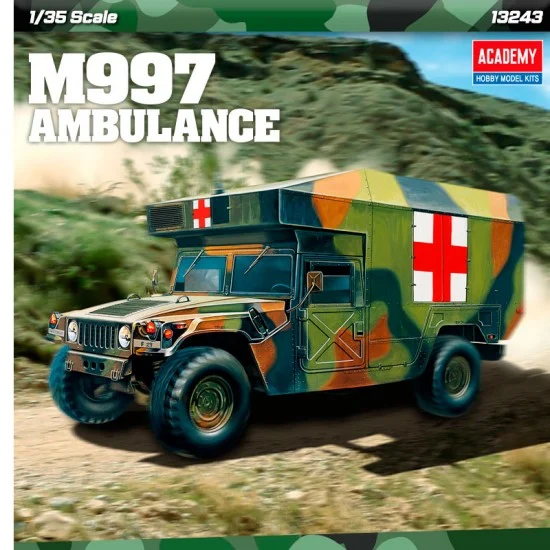 Academy 13243 1/35 M997 Maxi Ambulance - Military Vehicles & Tanks