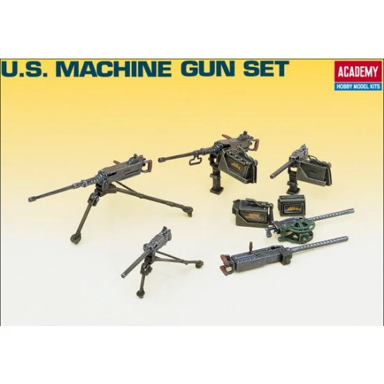 Academy 13262 1/35 US Machine Gun Set - Military Vehicles & Tanks