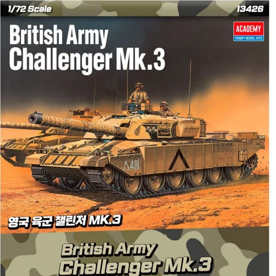 Academy 13426 1/72 British Army Challenger Mk.3 - Military Vehicles & Tanks