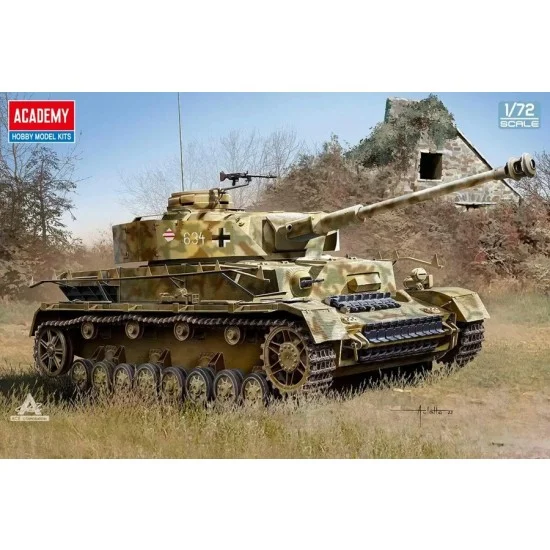 Academy 13432 1/72 German Pz.Kpfw.IV Ausf.H - Military Vehicles & Tanks
